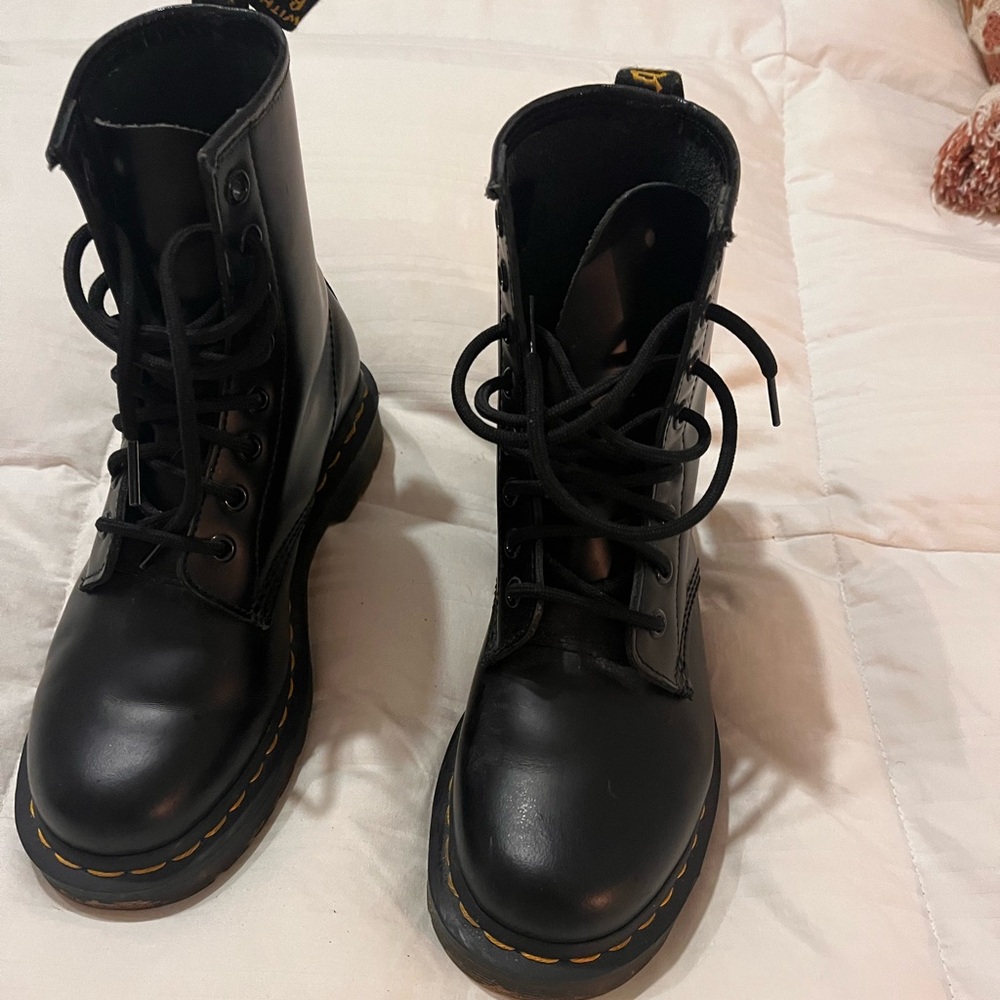 Black Dr Marten boots